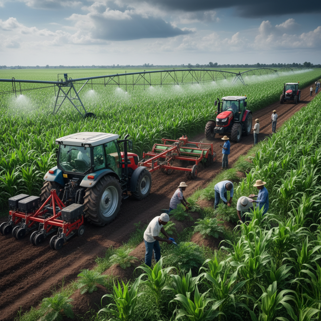 Yam & Corn Innovation Fields